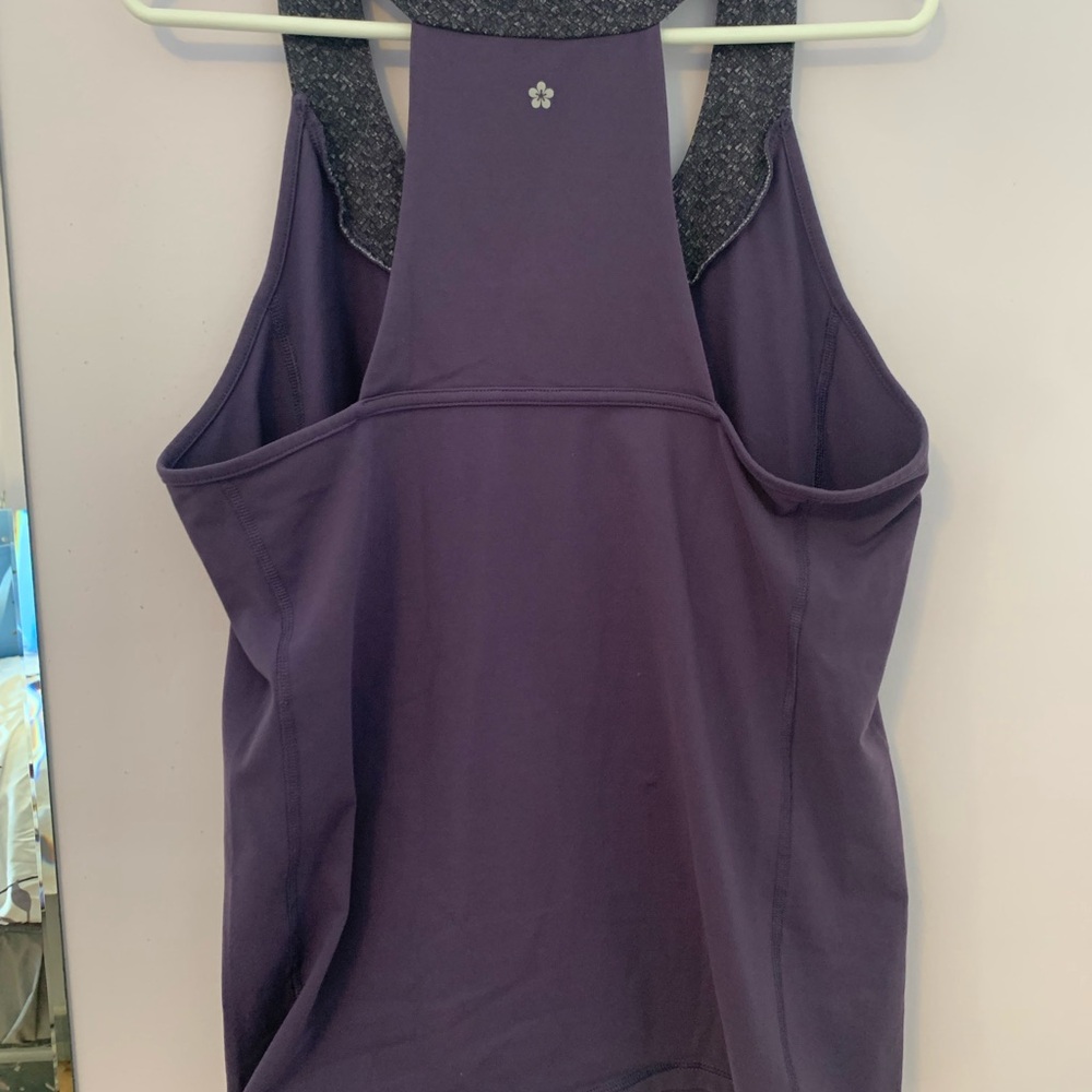Tuff Purple Racerback Tank - Picture 2 of 4